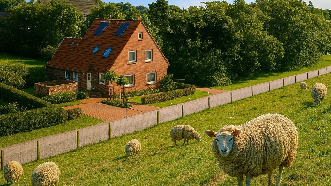 Blick vom Deich Blick vom Deich